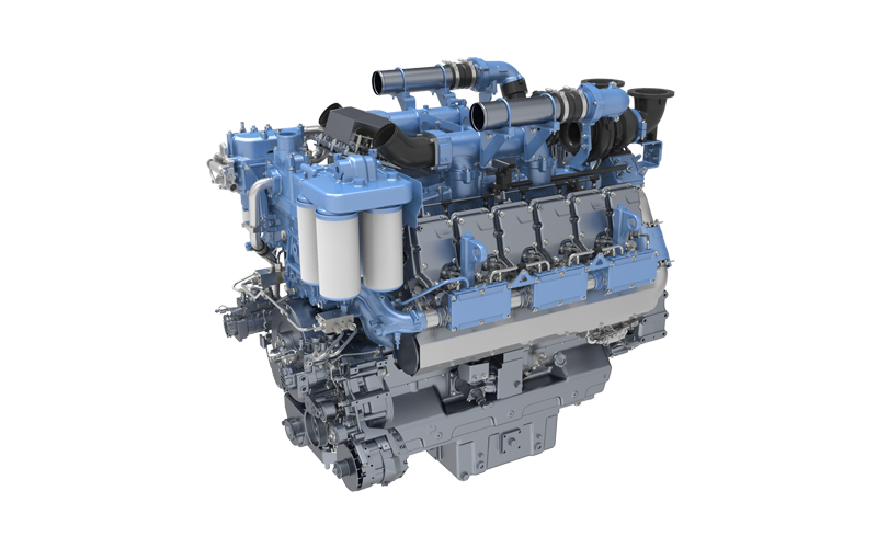 Motor de escavadeira 12M25