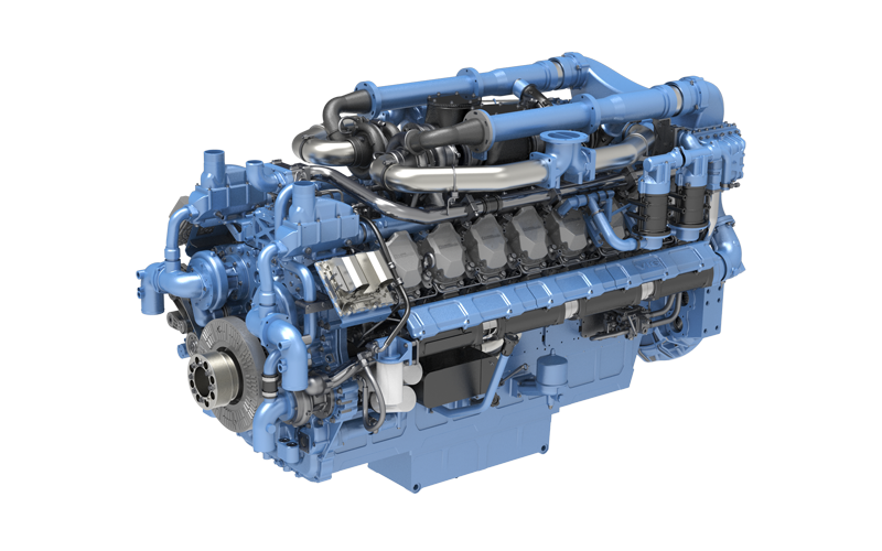Motor de escavadeira 16M33