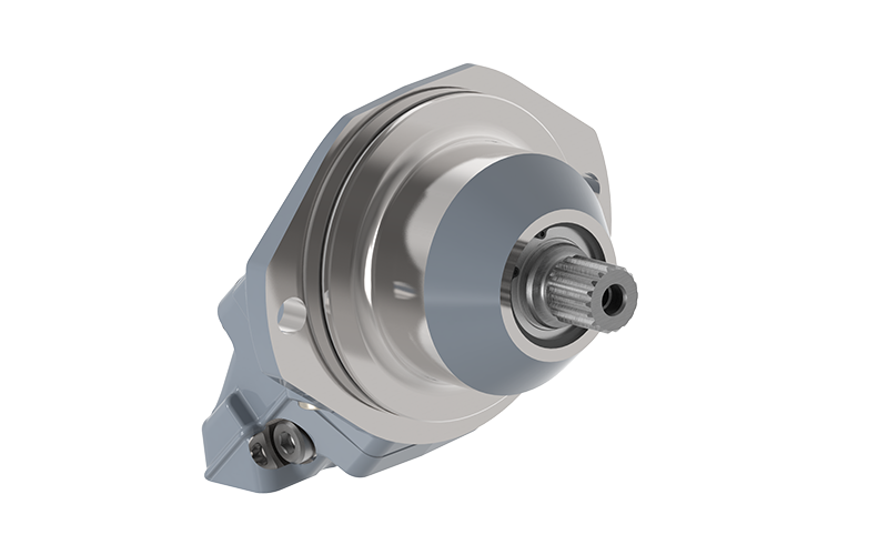Motor cuantitativo de eje doblado serie CMF