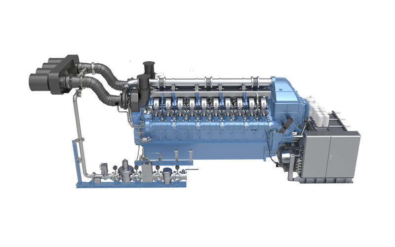 20M55NG series power generation engines · Weichai