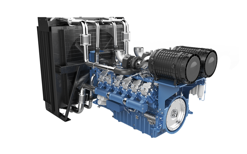 12M33 series power generation engines · Baudouin