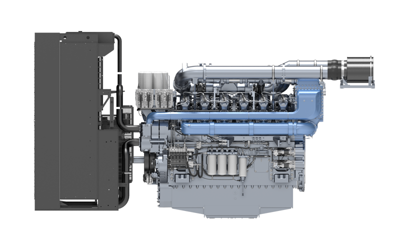 12M55 series power generation engines (North America EPATierII)