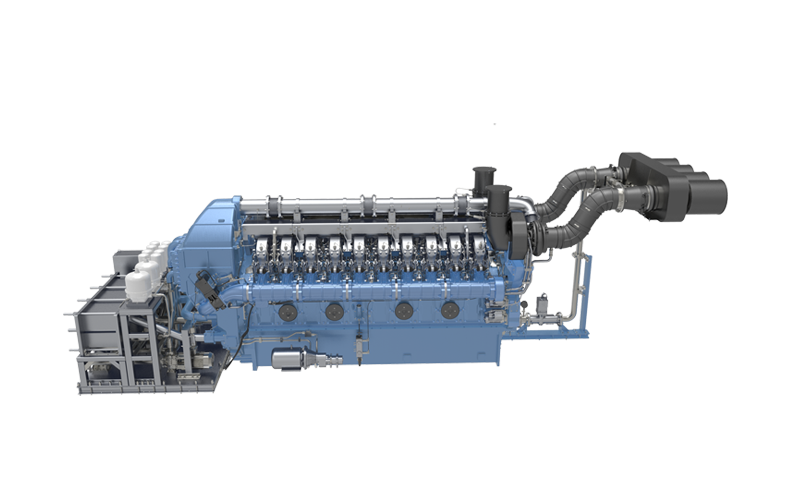 20M55NG series power generation engines · Baudouin